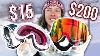 15 Goggles Vs 200 Snowboard Goggles