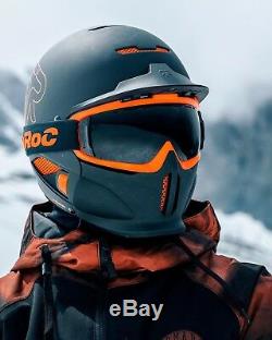 2019 BRAND NEW IN BOX! Ruroc Black Nova RG1-DX Ski and Snowboard Helmet M/L