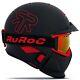 2019 New! Ruroc Black Inferno Rg1-dx Ski And Snowboard Helmet M/l