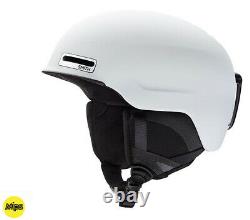 2020 Smith Optics Maze Matte White MIPS Snowboard Ski Helmet NEW SMALL