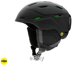 2020 Smith Optics Mission Matte Black MIPS Snowboard Ski Helmet NEW MEDIUM