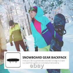 3x Snowboard Organizer Snowboard Holder Snowboard Storage Bag Travel Ski Bag