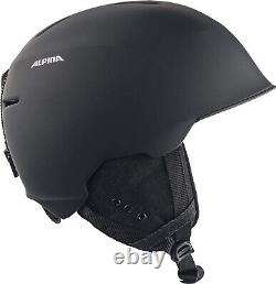 ALPINA ALBONA Ski-Snowboard Helmet Black Matt Small 53-57 cm Brand New Boxed