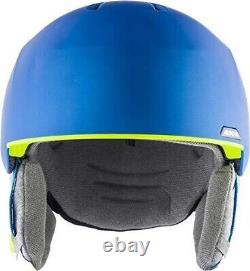 ALPINA ALBONA Ski Snowboarding Helmet blue-neon-y. Matt 53-57
