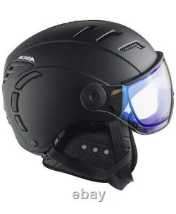 ALPINA Jump 2.0 Vm Ski and Snowboard Helmet 61-64 black matt