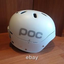 Adult POC Frontal Helmet Size XL Snow Snowboard Ski Head Protection Alpine White