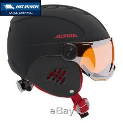 Alpina Girls Carat L. E. Ski Helmet with Visor HM, Children's, HM