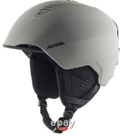 Alpina Grand Ski Helmet Snowboard Helmet Moon Grey Matte A9226