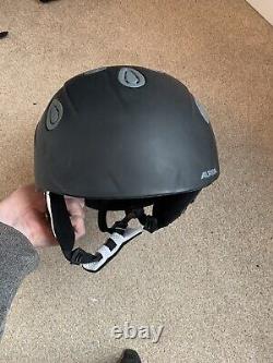 Alpina Grap 2.0 Ski / Snowboarding Helmet 61-64 Matt Black Used Once