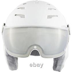 Alpina Jump 2.0 VM Visor Ski Helmet Snowboard Helmet White Grey Matte