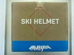 Alpina Jump 2.0 Vm Ski And Snowboard Helmet Size 55-58 White Matt