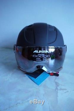 Alpina Ski Helmet Children's Carat Le Visor HM Size 51 55cm