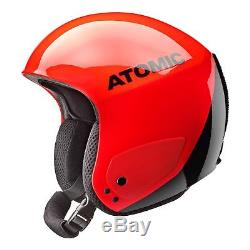 Atomic Racing Ski Helmet Red / Black Medium