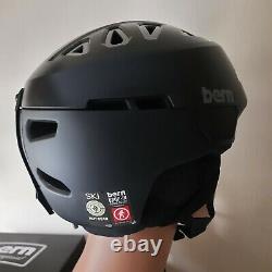 BERN Heist MIPS Helmet, Small NEW Satin Black MIPS Snowboard skiing BOA dial