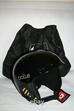 BOLLE Mute Ski Helmet Snow Board Helmets Sports Protection 52-55cm Black& Yellow