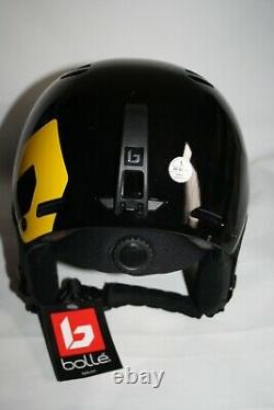 BOLLE Mute Ski Helmet Snow Board Helmets Sports Protection 52-55cm Black& Yellow
