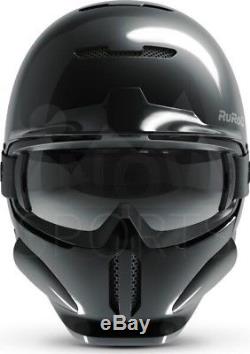 BRAND NEW! Ruroc RG1-DX Onyx Ski and Snowboard Helmet M/L 2018