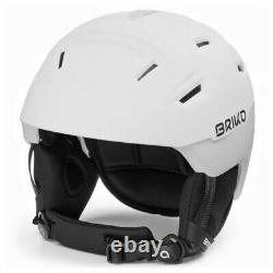 BRIKO STORM X Helmet Ski Snowboard Helmet MATT WHITE 21 Size M/L