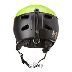 Bern Heist Boa Ski Snowboard Mountain Bike Neon Yellow Helmet Medium Ships Free