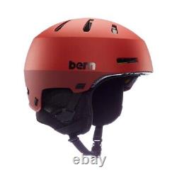 Bern Helmet Macon 2.0 Large Red Ski Snowboard Winter Liner Skate Bike