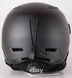 Black Crevice Ski Helmet Snowboard Helmet Unisex Adult Chamonix Visor L 58/-61