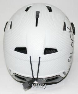 Black Crevice Ski Helmet Snowboard Helmet Unisex Adult Vail Visor M 55-58