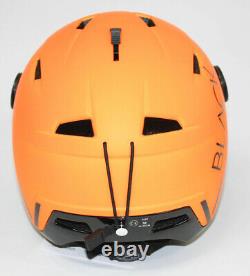 Black Crevice Ski Helmet Snowboard Helmet Unisex Adult Vail Visor M 55-58 CM