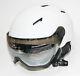 Black Crevice Ski Helmet Snowboard Helmet Unisex Adult Vail With Visor L 58-61