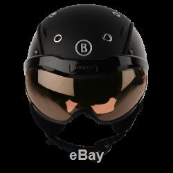 Bogner Ski-Helm B-Visor Flames Black