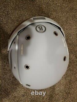 Bogner Ski Helmet B-Visor Flames White L (58-62cm)