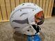 Bogner Ski Helmet B-visor Flames White M (54-58cm)