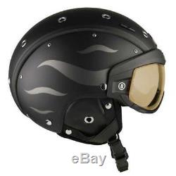Bogner Skihelm Helmet B Visor Flames Black Matt Gr. L 58-62 cm