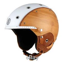 Bogner Skihelm Helmet Bamboo Bambus/Weiss Gr. M