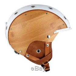 Bogner Skihelm Helmet Bamboo Bambus/Weiss Gr. M
