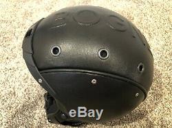 Bogner limited Edition Ski helmet Leather Black Small'52-54cm