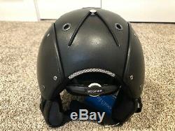 Bogner limited Edition Ski helmet Leather Black Small'52-54cm
