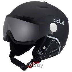 Bollé Backline Premium Ski Snowboard Helmet Black & White/ Adult Large-XL/ BNIB