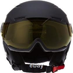 Bollé Backline Ski Snowboarding Helmet Black/ 2 visors/ Adult Small/ BNIB