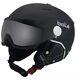 Bollé Backline Visor Skiing Helmet Size (59-61cm) Soft Black And White