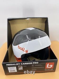Bolle Medalist Carbon Pro Snowboard Ski Helmet S/M 53-56cm Weight 525+ /-50g