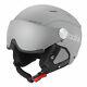 Bolle New Backline Visor Ski Helmet Matte Grey / White Bnwt