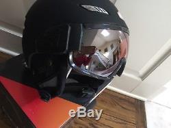 Bolle Osmoz Ski Snowboard Helmet Visor Rose Gun Lens, Soft Black &Grey L 58-61cm