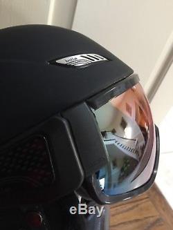 Bolle Osmoz Ski Snowboard Helmet Visor Rose Gun Lens, Soft Black &Grey L 58-61cm