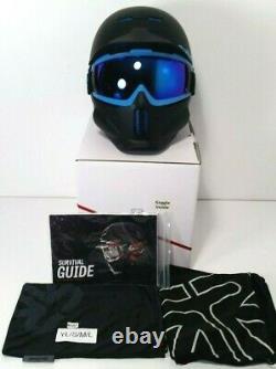 Brand New Ruroc Black Ice RG1-DX Ski Snowboard Helmet Size YL/S