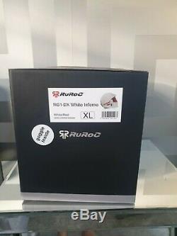 Brand New Ruroc Ski Helmet RG1 DX Inferno complete with everything inc packaging