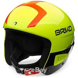 Briko Vulcano FIS 6.8 Ski Helmet Shiny Yellow Black
