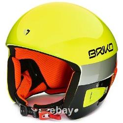Briko Vulcano FIS 6.8 Ski Helmet Yellow Orange