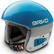 Briko Vulcano Fis Ski Race Helmet Light Blue Pink Explosion, Large (58cm)