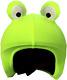 Coolcasc Multisport Helmet Cover Frog One Fits All, Green