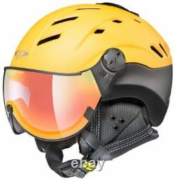 CP Camurai Snowboard Helm Skihelm DL Vario Lens Gold/Blk Multicolor Gelb 58-60